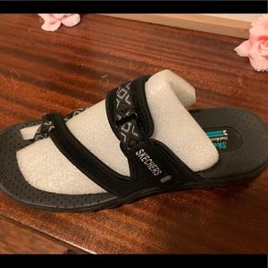 SKECHERS Reggae - Trailway sandal black/gray